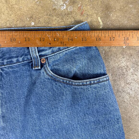 Vintage Levi’s 550 Relaxed Fit‎ Tapered Leg Women’s Jeans Size 14 Reg L 1999 - Picture 10 of 13